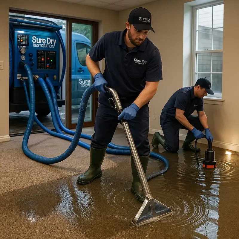 Water Extraction and Removal process in Northcliff, TX